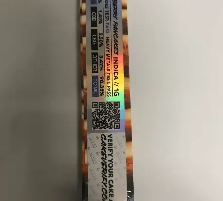 Blueberry Pancakes Cake Cartridge