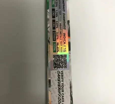 Emerald Diamonds Cake Cartridge