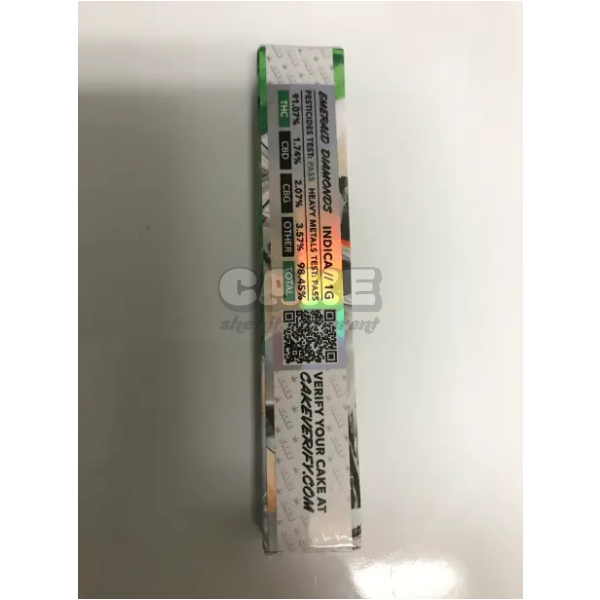 Emerald Diamonds Cake Cartridge