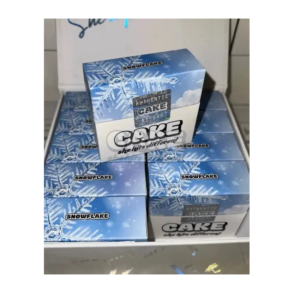 Snowflake Cake Cart