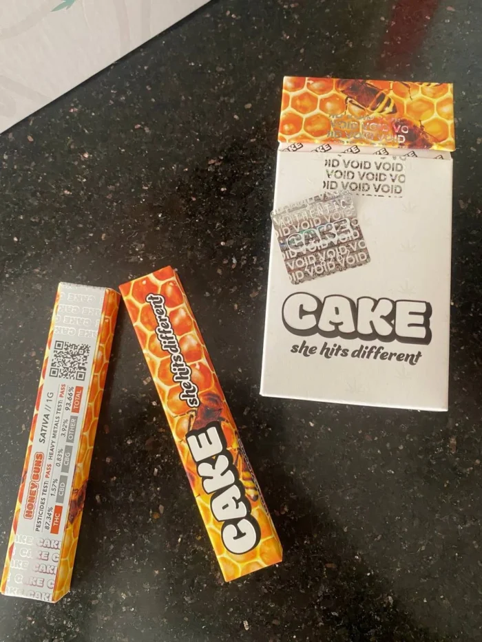 Honey Buns Cake Gen 1 Disposable 1g