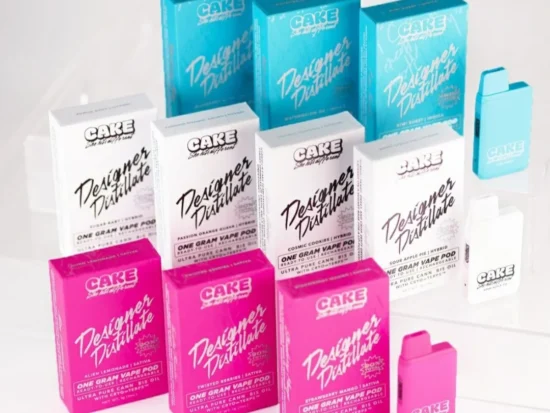 Designer Distillate Cake Disposable